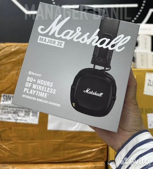 Беспроводные наушники marshall major 4