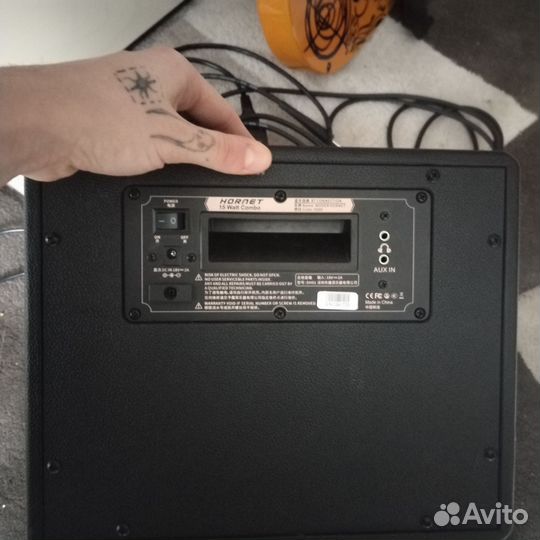 Электрогитара с комбиком бу