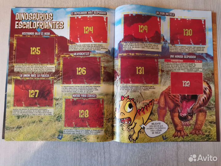 Журнал для наклеек Панини Динозавры как я