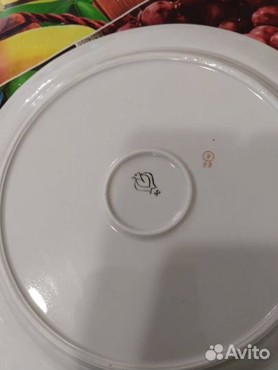 Большое сервировочное блюдо - 35 см. завода 