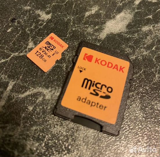 Флешка Kodak 128 GB новая оригинал Micro SD