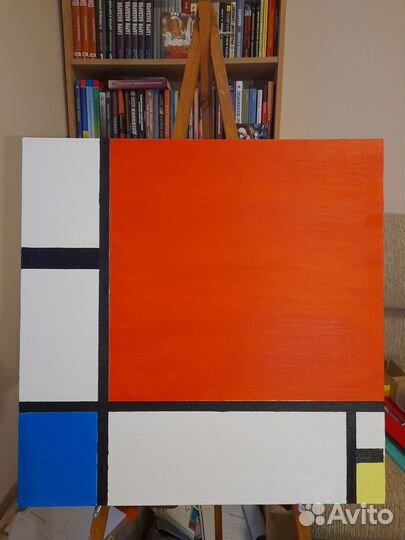 Пит Мондриан Композиция Копия Масло