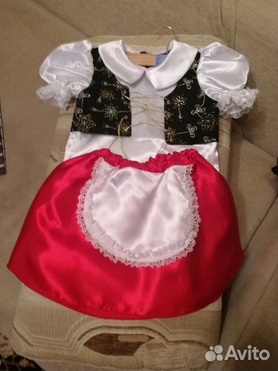 Новогодний костюм Красной шапочки