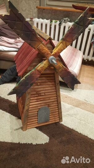 Декоративная мельница для сада