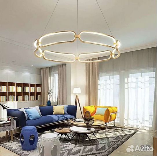 Люстра потолочная дизайнерская