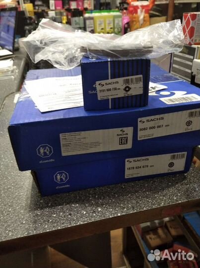 Комплект сцепления sachs avensis 2l