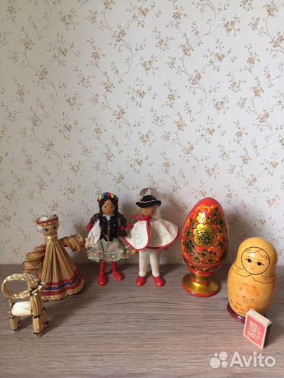 Сувениры из дерева СССР (5 штук ) и др. стран