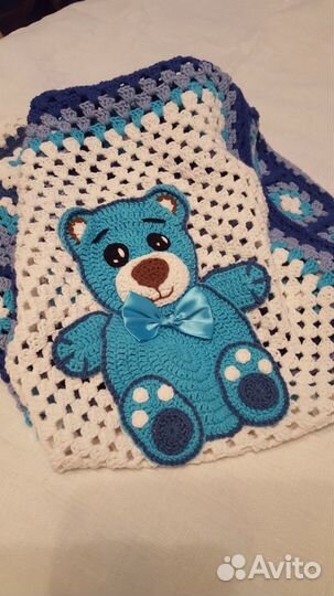 Плед ручной работы