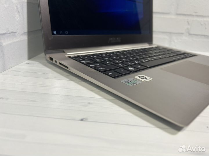 Металлический ноутбук asus intel i7/SSD/13.3