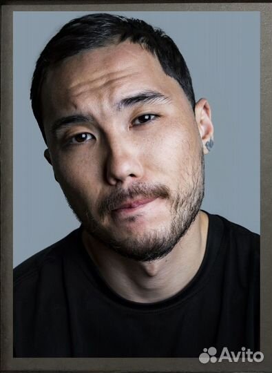 Скриптонит автограф в рамке