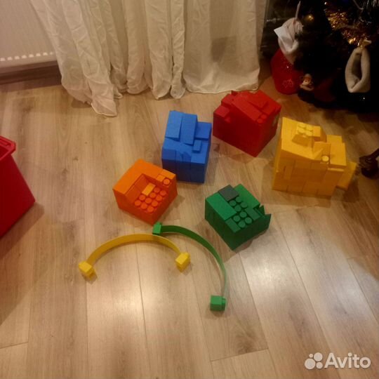 Конструктор Гигант кирпичи