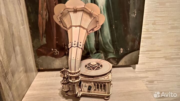 Деревянный музыкальный конструктор robotime