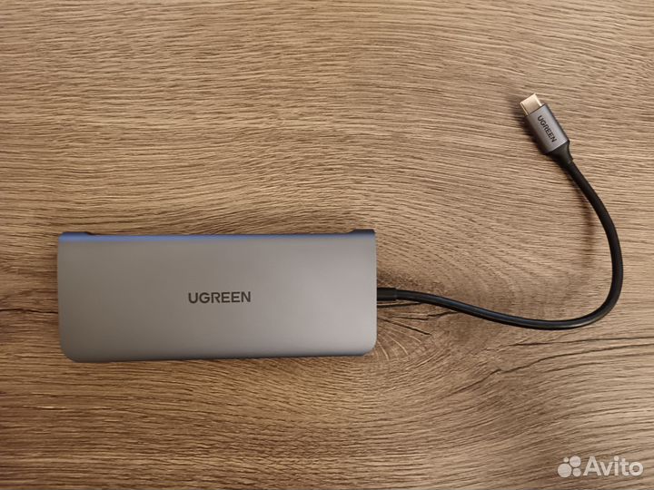 Док станция для ноутбука Ugreen USB C hub 10 в 1