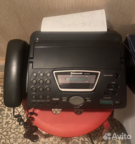 Факс panasonic kx ft 72+15 лис трансферной бумаги