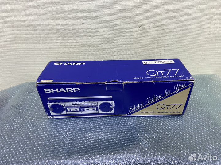 Sharp QT 77 black new box super lux