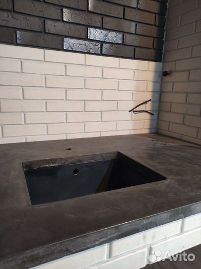 Столешницы из бетона