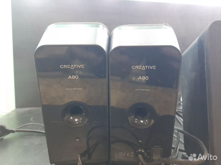 Колонки на запчасти creative a80