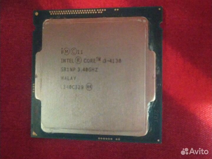 Процессор intel core i3 4130