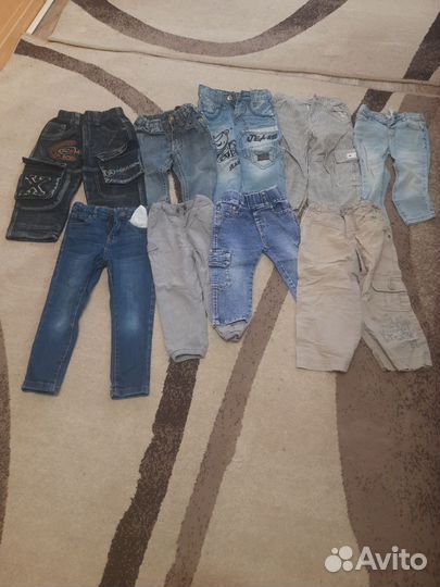 Детские вещи пакетом на мальчика 86 92