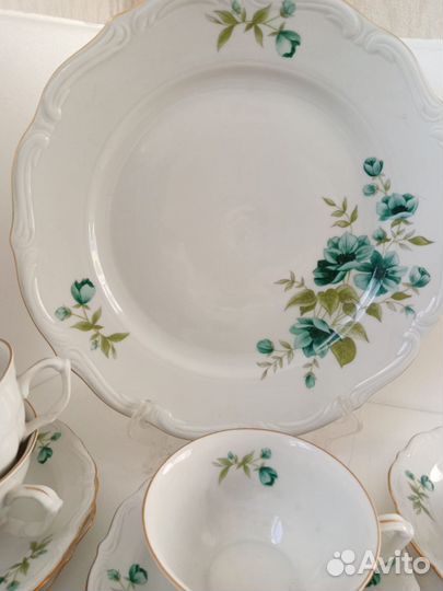 Чайный сервиз 1970 walbrzych poland польша