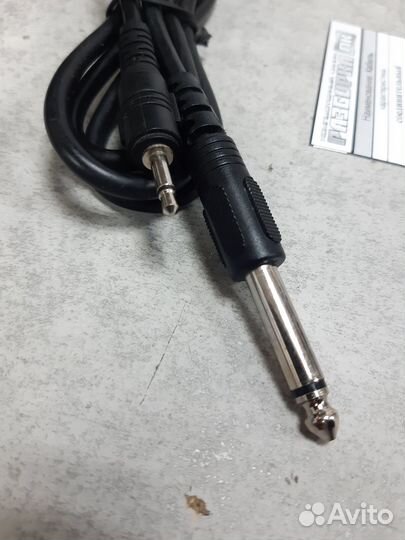 Кабель соединительный Jack 6.3mm - Jack 3.5mm
