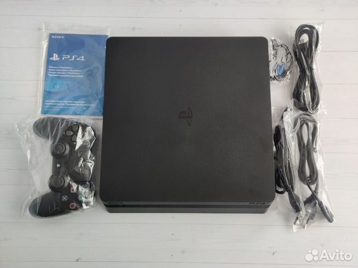 Sony Playstation 4 Slim 1tb + ориг геймпад (Новая)