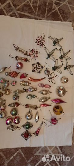 Елочные игрушки СССР