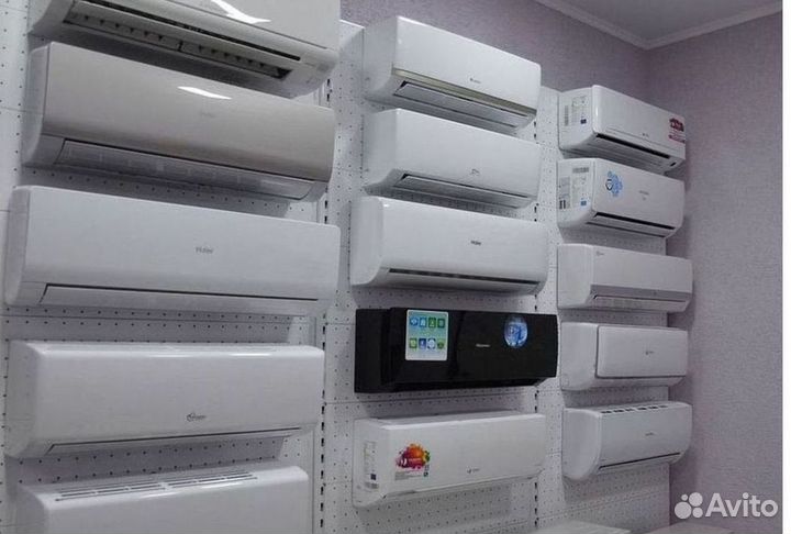 Сплит система с установкой