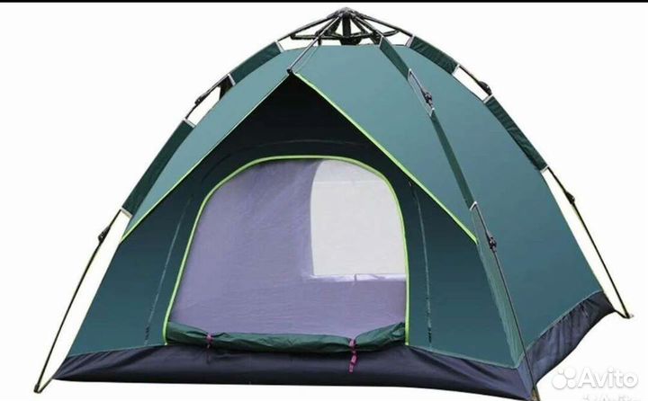 Палатка автоматическая 4местная 2073