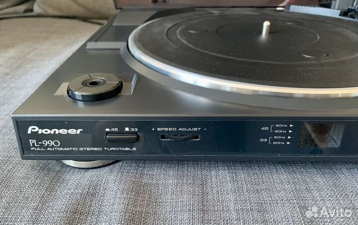 Виниловый проигрыватель Pioneer PL-990