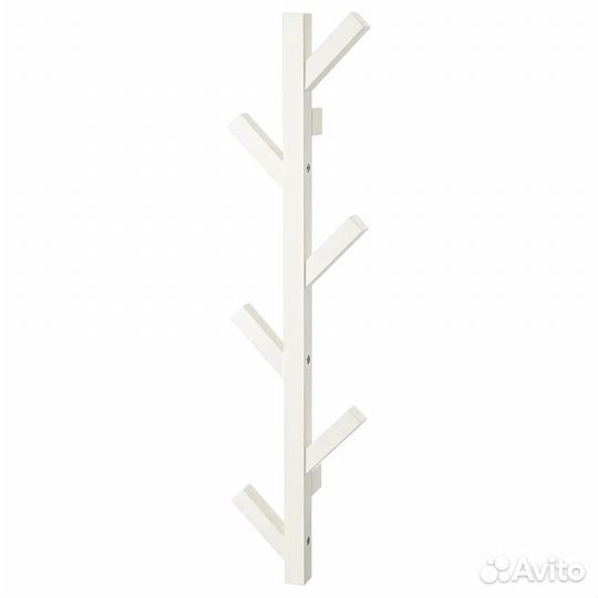 Вешалка полка настенная Икеа Tjusig Чусиг