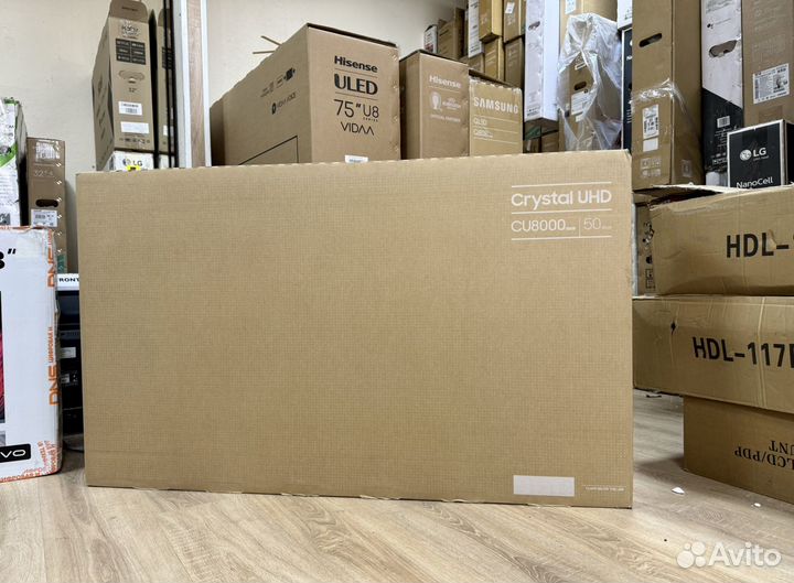 Новый Samsung 50 (127см) UE50CU8000U 2024