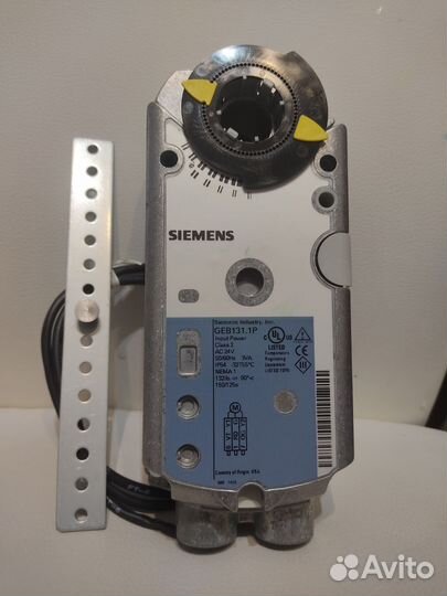 Привод воздушной заслонки Siemens GEB131.1P