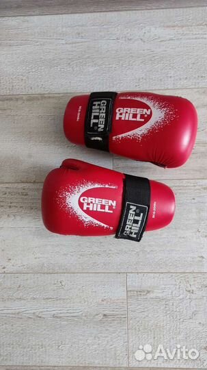 Кикбоксерские перчатки Green Hill (сапки)