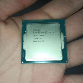 Процессор xeon e3 1270v3