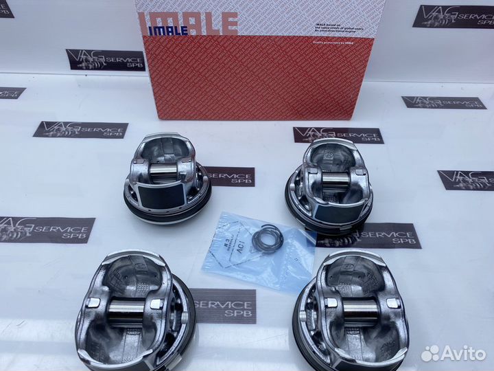 К-кт новых поршней VW VAG +0.25 +0.50 1.8 21мм CDA