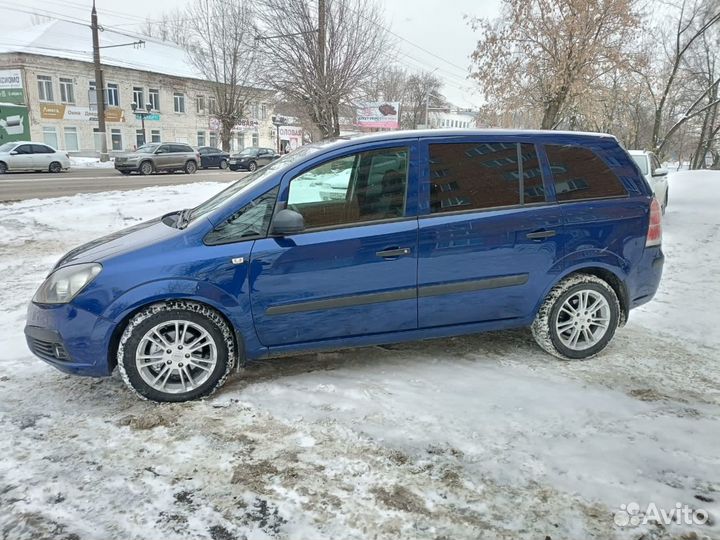 Opel Zafira 1.6 МТ, 2007, 235 000 км