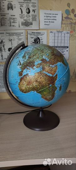 Глобус с подсветкой