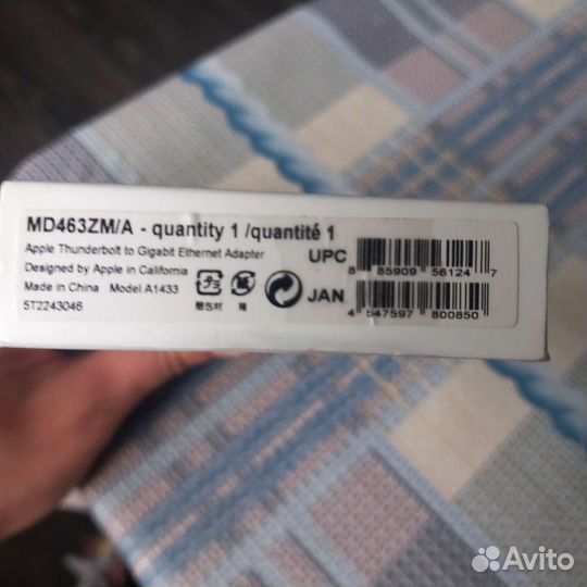 Thunderbolt A1433