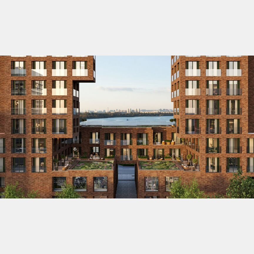 2-к. квартира, 70,3 м², 4/15 эт.