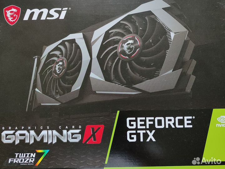 Видеокарта MSI GeForce GTX 1650