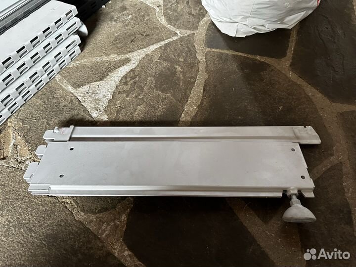 Боковина шарнирная опора стеллажа 20 шт серые