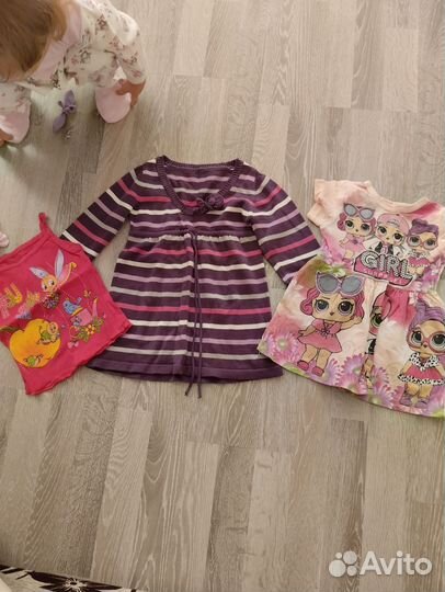 Детские вещи пакетом для девочки