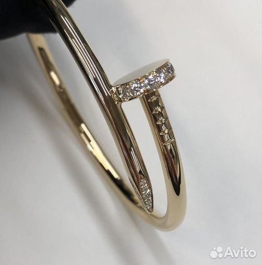 Золотой браслет Cartier 30 гр, 0.6 ct