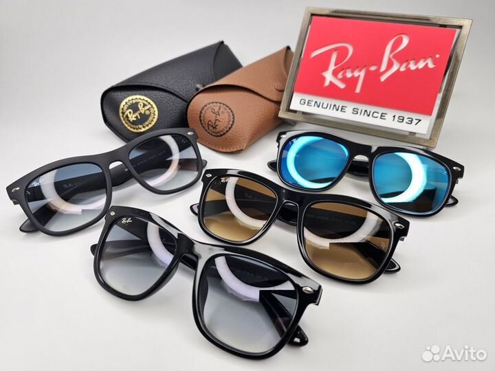 Очки Ray Ban 4260D 601/55 Синее Зеркальное Стекло