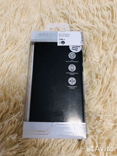 Новая кейс-книжка для Huawei P smart 2019