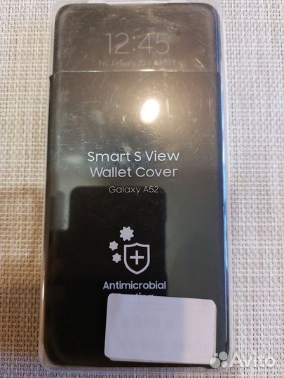 Оригинальный смарт чехол-книжка Samsung A52