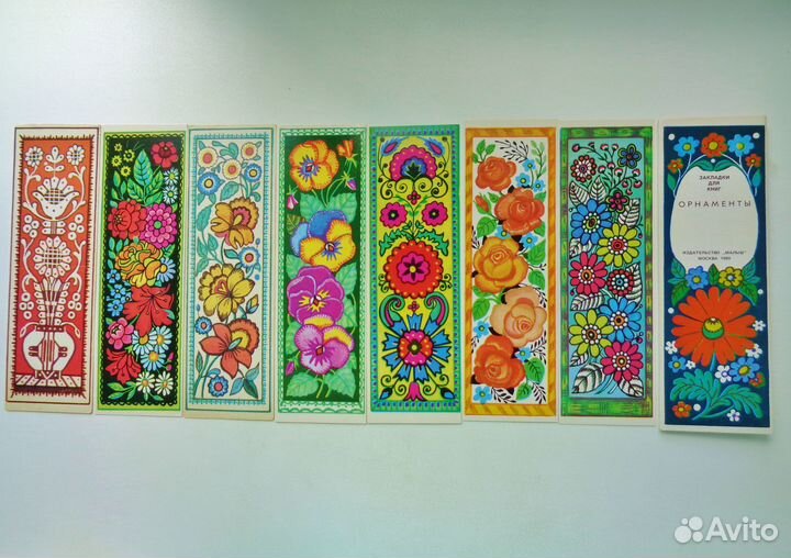 Закладки и стерео закладки для книг СССР