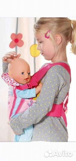 Слинг для кукол Baby Born рюкзак-кенгуру