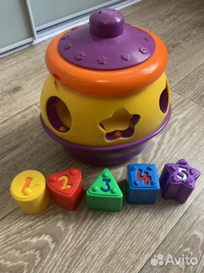 Говорящий горшочек с фигурками fisher price